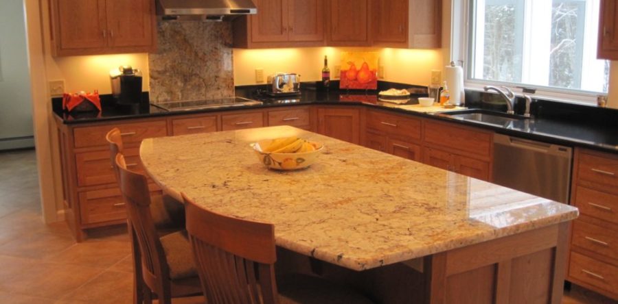 Gold and Silver Granite Island