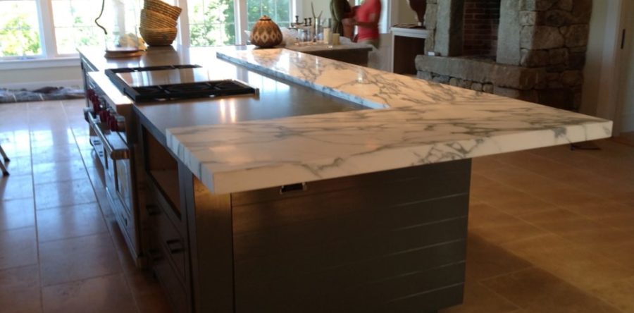 Jet Mist Honed and Marble Island